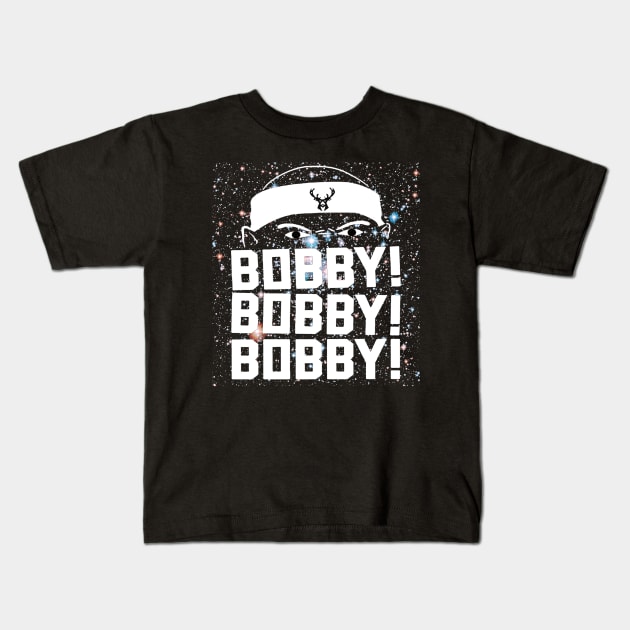 Bobby Portis Kids T-Shirt by charruffian